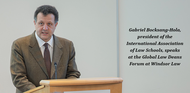 Worldly: Windsor Law hosts Global Law Deans Forum
