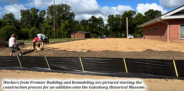 Ground breaking: Construction of museum gets under way